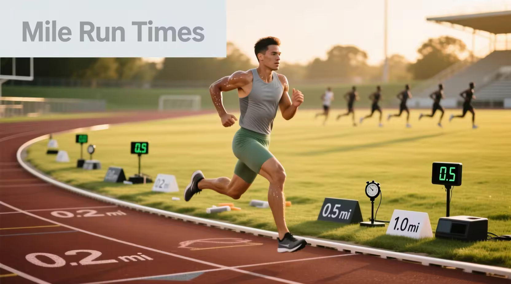 1 Mile Run Times Guide: Average, Good, and Fast Times